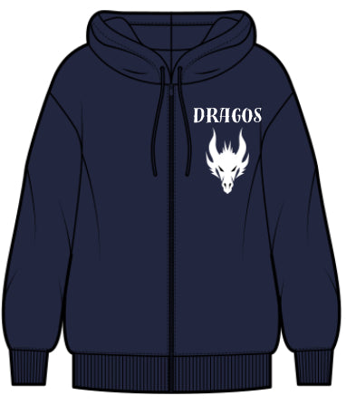 Dragos Serpent Zip Up Hoodie