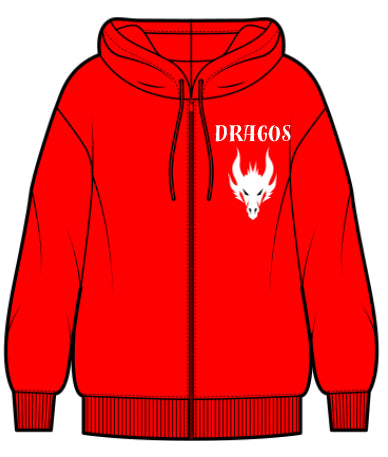 Dragos Serpent Zip Up Hoodie