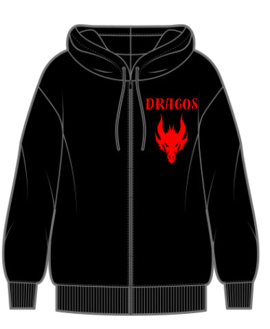 Dragos Serpent Zip Up Hoodie